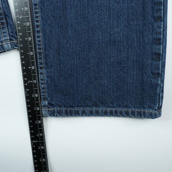 Cody James FR Jeans Mens 36x30 Blue Millikin Slim Straight Leg Work Wear Western - Picture 13 of 15